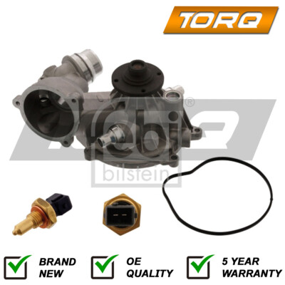 Water Pump Torq Fits BMW 7 Series 2001-2008 3.2 3.6 4.4 6.0 11517586780