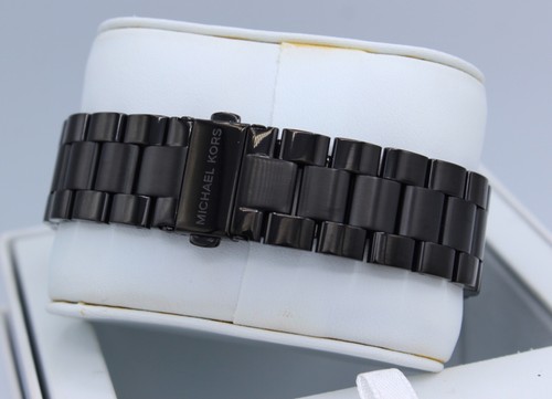 AUTHENTIC MICHAEL KORS SLIM RUNWAY ACCESS HYBRID BLACK SMARTWATCH WOMENS MKT4003 - Picture 11 of 18