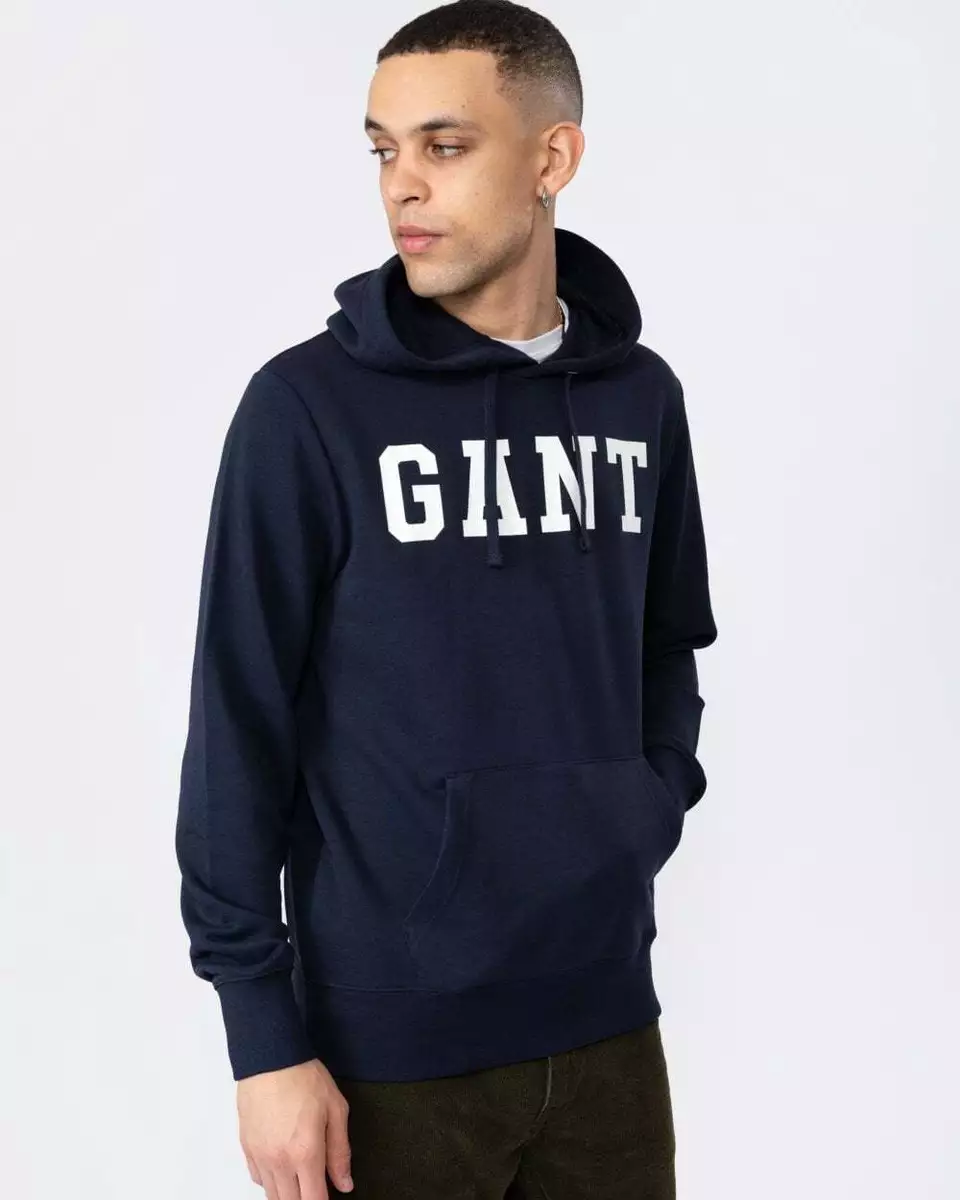 Grey gant cheap hoodie