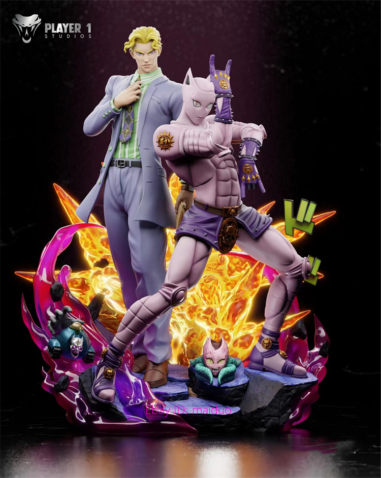Kira Yoshikage Killer Queen Resin Player 1 STUDIO Statue 50cm 1/4