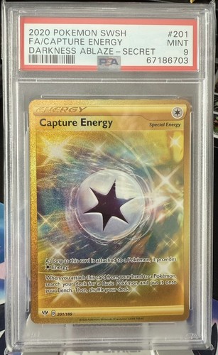 Capture Energy graded PSA 9 for sale on eBay