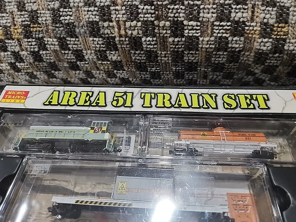 Micro-Trains 99321240 Area 51 Groom Lake Belt Line Train Set N Scale Sealed New - Image 3 of 4