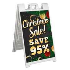 CHRISTMAS SALE SAVE 95% Signicade 24x36 A Frame Sidewalk Sign Double Sided