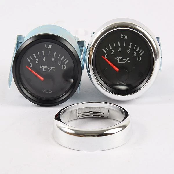 KUS Ring Cover Abdeckung Chrom 100er VDO-Armatur