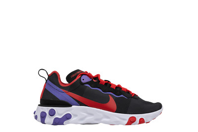 Size 6 - Nike React Element 55 Black Red Purple