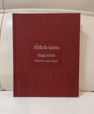 New Virgil Abloh Abloh-isms 148 Page Hardcover Book Edited By Larry Warsh