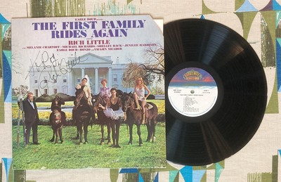 Rich Little LP The First Family Rides Again 1981 Autographed VG+/M- | eBay