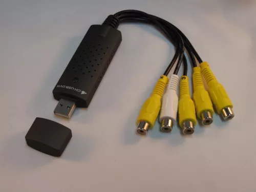 4fach DVR Enregistreur de Vidéo Par USB 2.0 #c630