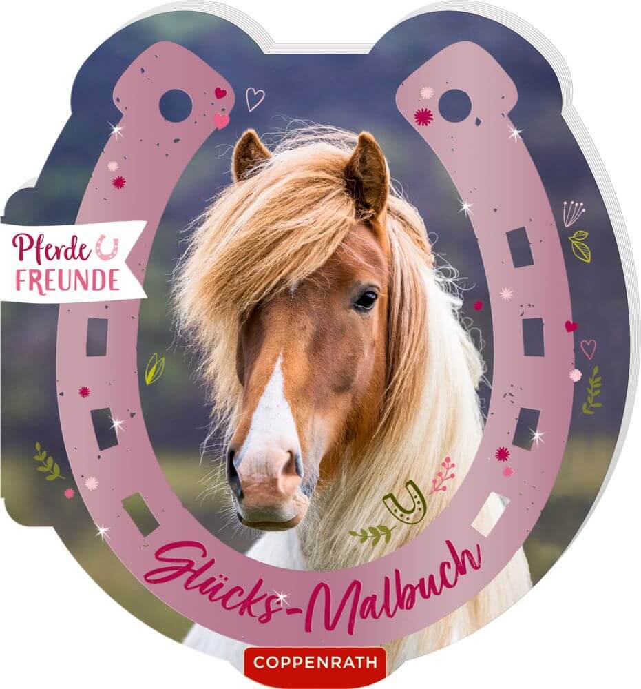 Thumbnail - Glücks-malbuch - Pferdefreunde