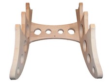 Stabiler Wandhalter Bogen Sportbogenhalter Typ 3 Material Buche Hartholz
