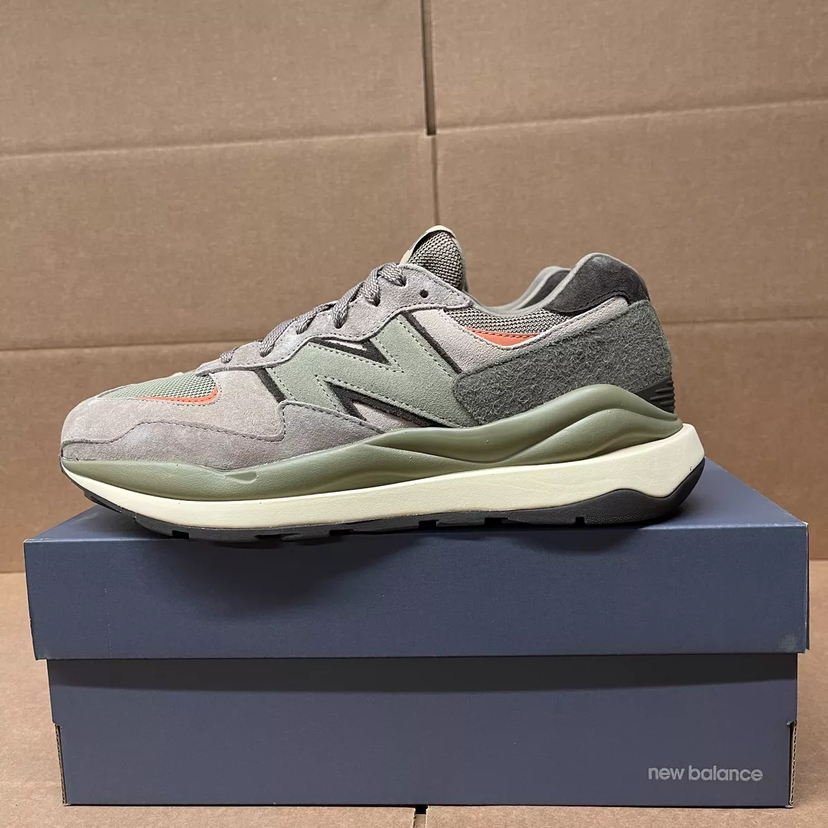 New Balance Lifestyle 57/40 Mushroom Running Shoes Men Rare M5740RSB - US 9.5