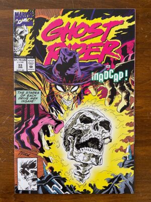 GHOST RIDER #33 (Marvel, 1990) VF Madcap