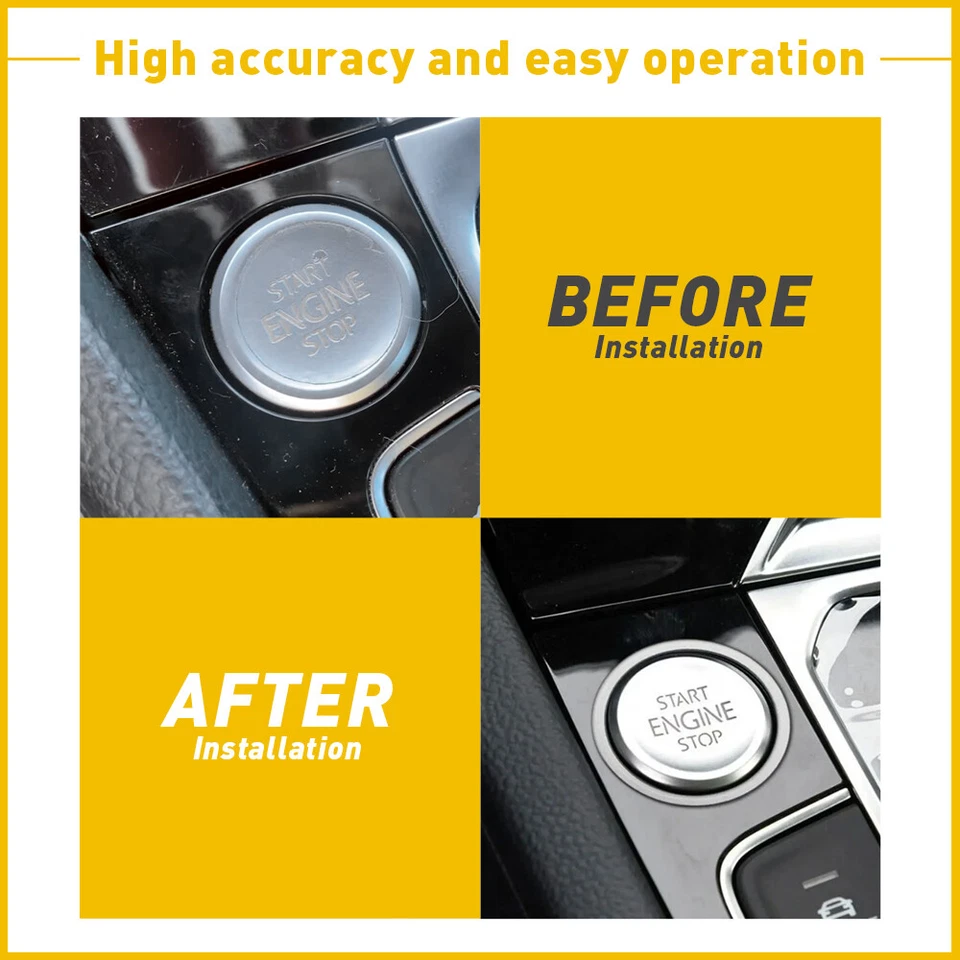 Car Engine Start/Stop Push Button For Volkswagen Golf Variant Mk7 2013 - 2020 UK - Image 2 of 4