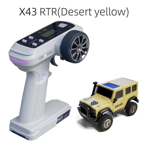 Coche de radiocontrol LDARC X43 1:43 4x4 sobre orugas - vehículo de escalada todoterreno de tiempo completo juguete - Imagen 26 de 27