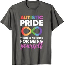 Autistic Pride Day Autism Neurodiversity Infinity Unisex T-Shirt