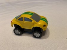 Flexi-Trax VW Beetle Stomper Toy Car Runs w/ Headlights Volkswagen Bug