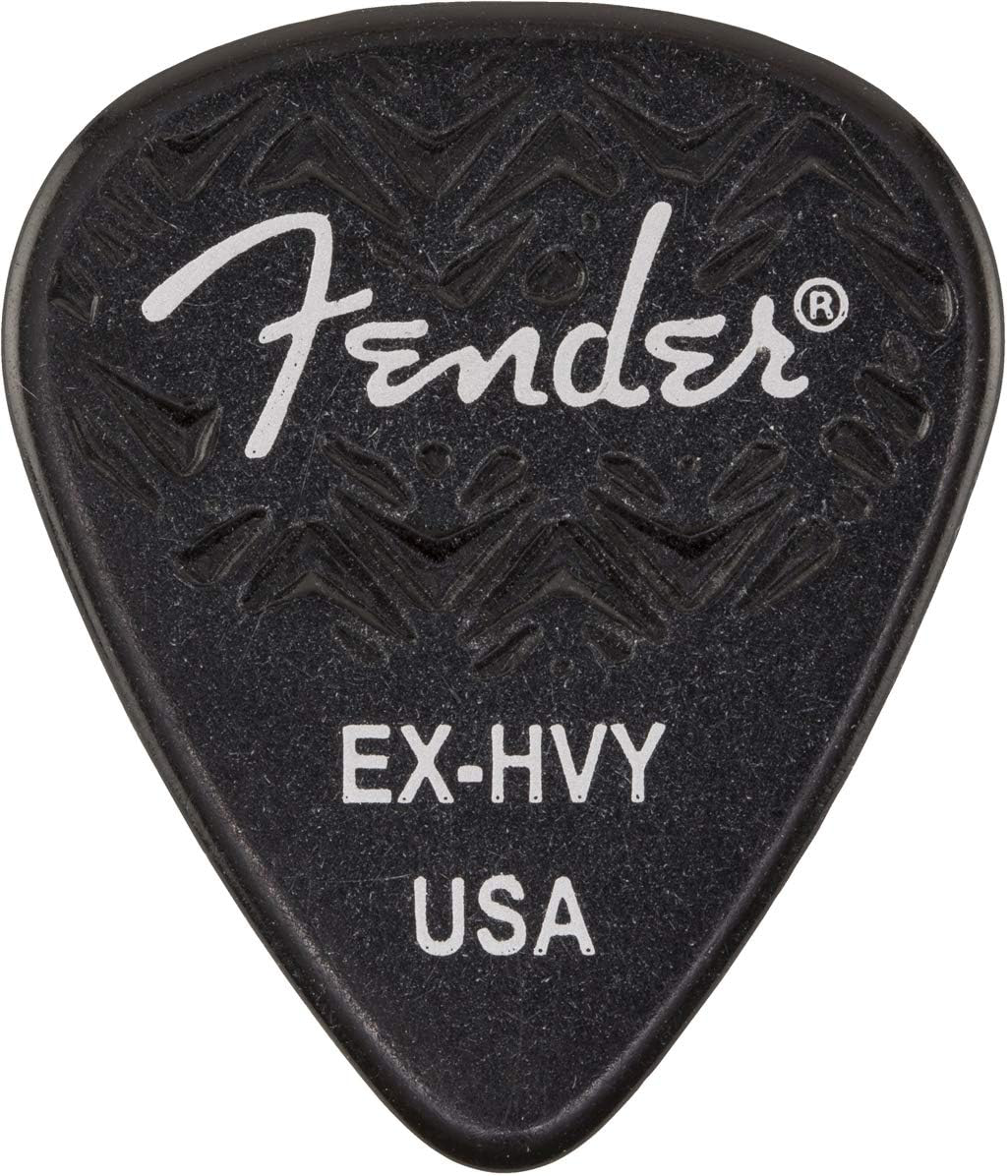 Fender Guitar Picks Set of 12 Premium Plectrums for Electric Acoustic Guitars
