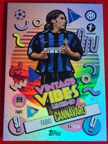 TOPPS MATCH ATTAX CHAMPIONS LEAGUE 2024/2025 1ST EDITION - INMORTAL ICON - ETC - Foto 109 di 112