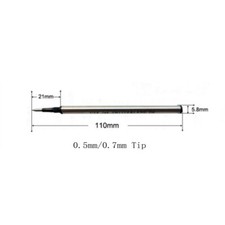 11cm Long Black Signing Pen Refill Fits for Pimio Stainless Steel Nib