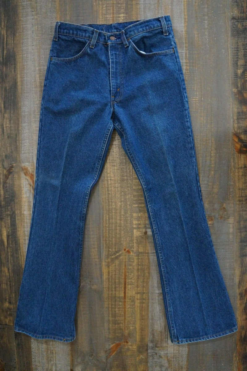 70s Levi's 646 W29 66後期 刻印56 42Talon Vintage Levis 646 Orange Tab Jeans 42 TALON Zip USA Made 32