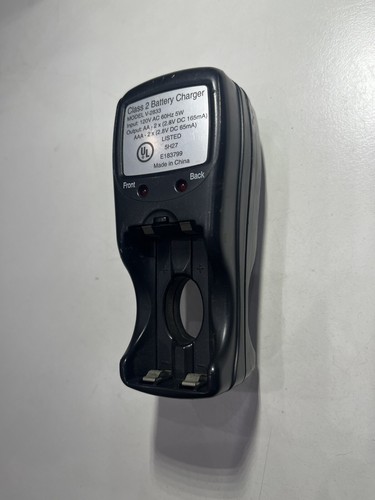 Class 2 Battery Charger V-2833 AA AAA Battery 120V AC 60Hz 5W NI-CD & NI-MH Only