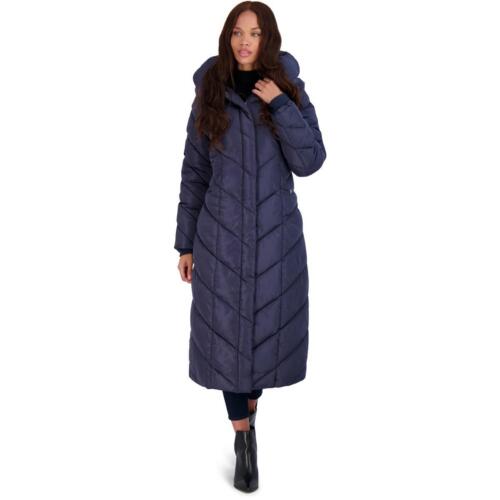Steve Madden Women's Long Maxi Winter Puffer Coat - Picture 3 of 45