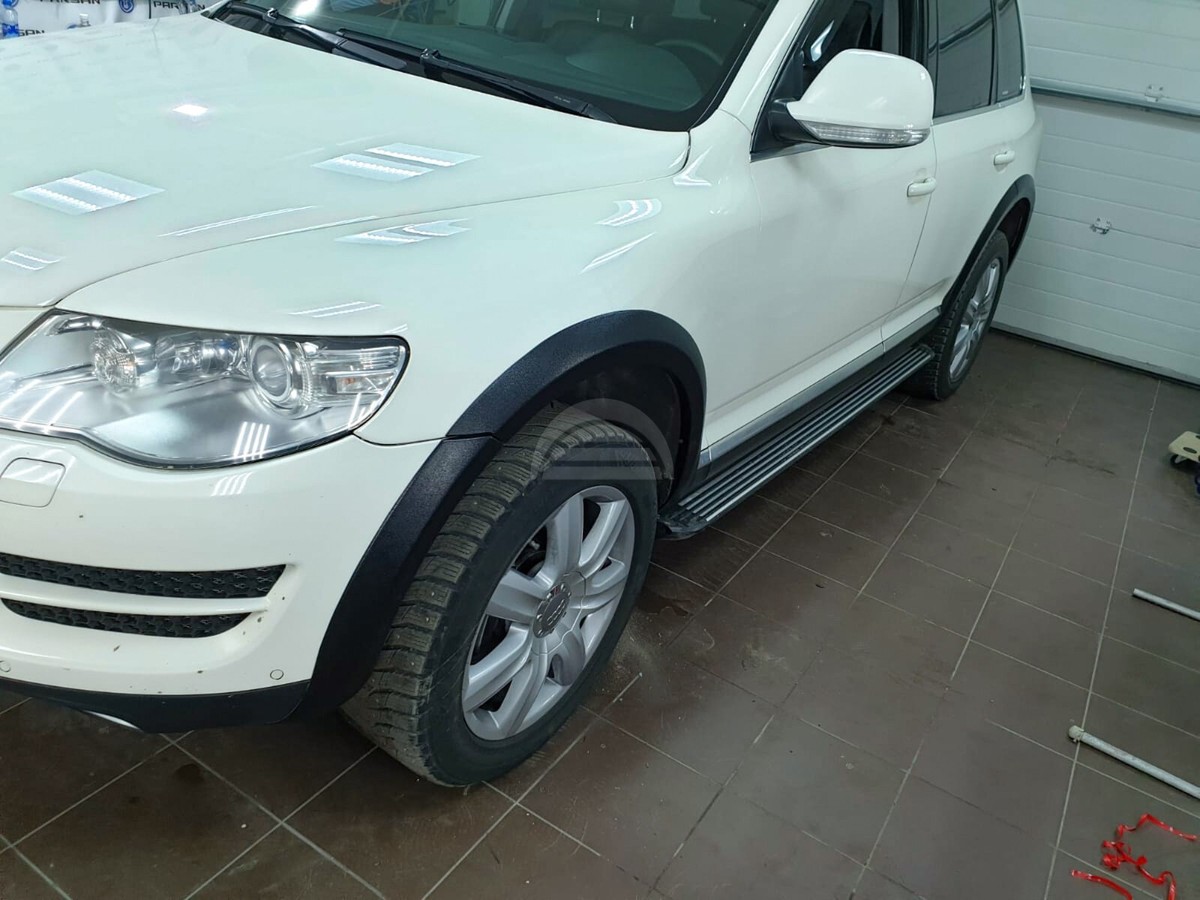 Fender flares for Volkswagen Touareg 1 GP 2007 - 2009 Wheel Arch Fender flares for Volkswagen Touareg 1 GP 2007 - 2009 Wheel Arch