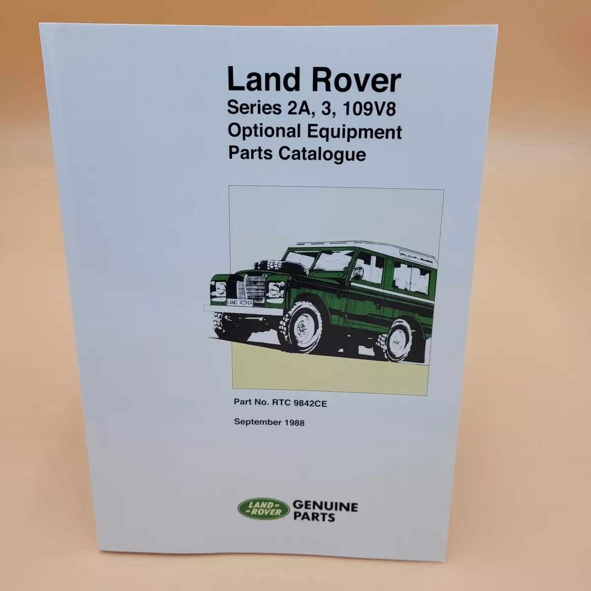Land rover series 2024 2a parts catalogue