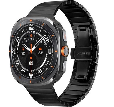 No Gap Titanium Alloy Band for Galaxy Watch Ultra 47mm Adjustable Link Strap