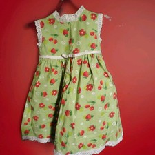 Vintage 90s Memories By Jo Lene Toddler Dress 2T Made In USA PRISTINE