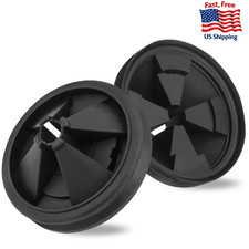 Garbage Disposal Splash Guard, 2 Pack Upgraded EPDM Rubber Drain Insert for InSi