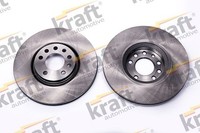 2X Kraft Automotive Bremsscheibe 6041750 FüR Opel Saab