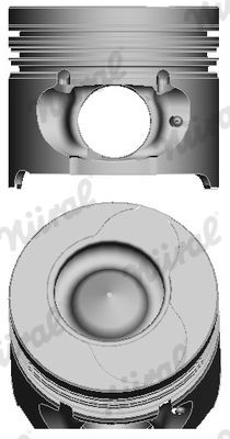 NÜRal Kolben 87-123400-00 FüR Dacia Passend FüR Nissan Renault-image