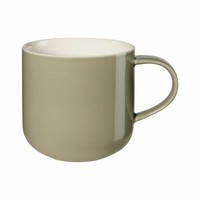 Asa Selection Coppa Henkelbecher Khaki Henkel Becher Tasse Porzellan GrüN 400 Ml