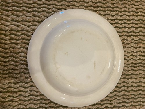 Antique Wedgewood Bramble Brown Rim Soup Bowl Hard To Find 9 1/4” - Picture 10 of 13