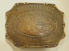 Southern Comfort Whiskey Old Vintage Belt Buckle