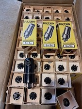 6P6S / 6V6GT / 6AY5 / 6V6 /6 6  NOS Reflector. New.Original Box. Lot 50 PCS USSR