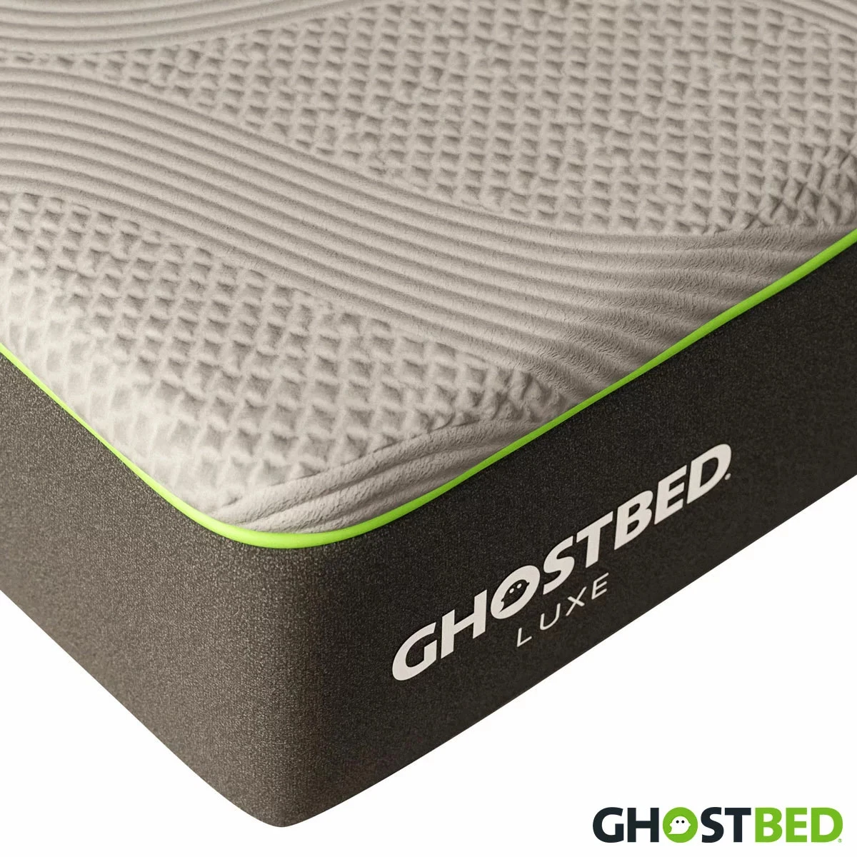 Mattress Hybrid Cooling 30cm GhostBed Luxe Pocket Spring Medium Support
