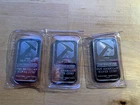 (3) 1 Troy oz 0.999 Fine Silver Bars - Pan American Silver Corp - Bullion Sealed
