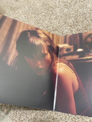 HAND SIGNED Taylor Swift Midnights Mahogany Marbled Vinyl Autograph Insert - Picture 4 of 7