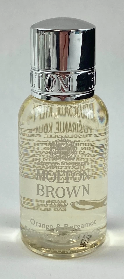 Molton Brown Bath & Shower Gel with Orange and Bergamot 1 oz Set of 10 - Image 2 of 4