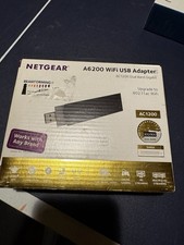 NETGEAR AC1200 USB 3.0 Wi-Fi Adapter - A6210-10000S New Open Box