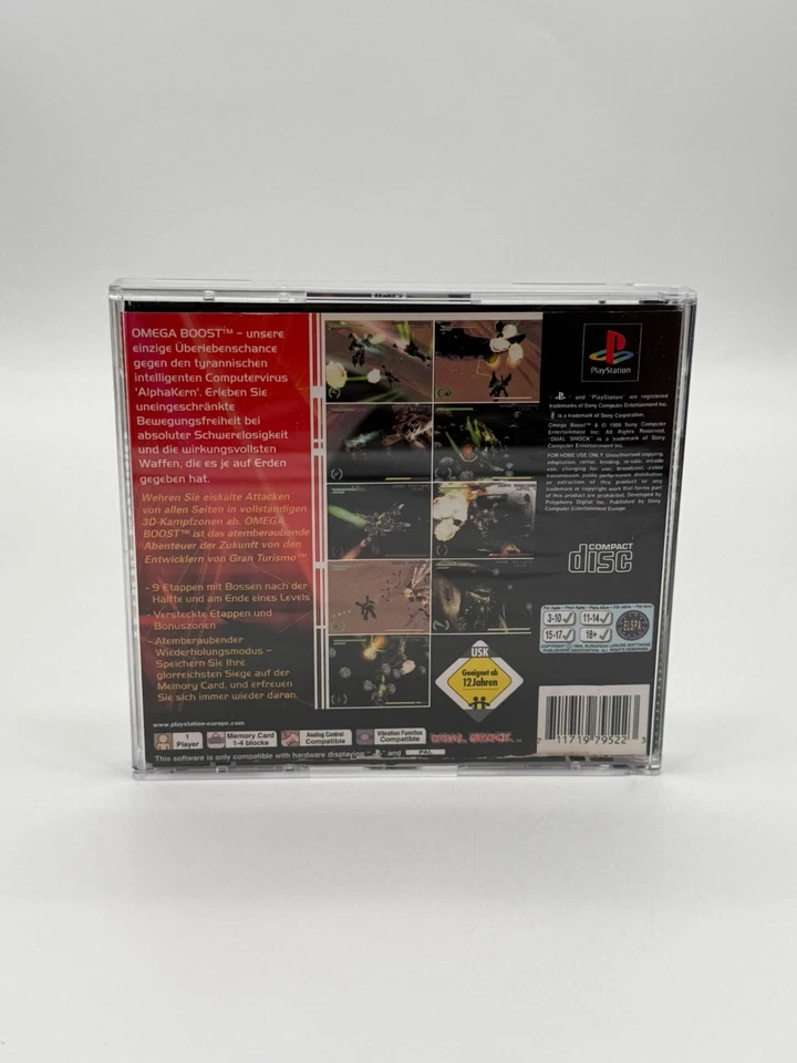 Omega Boost Sony Playstation 1 guter Zustand - Bild 4 von 4