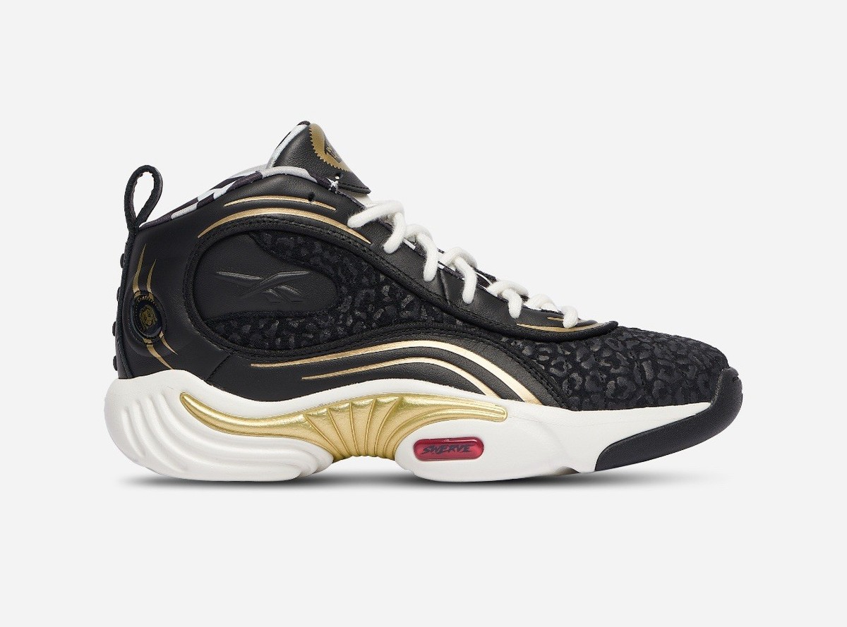Reebok answer バスケットボールシューズ ブラック/ゴールド Reebok Answer III “Swerve Strickland” Mens size 8M-13M
