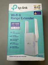 TP-Link  RE515X AX1500  Wi-Fi 6 Dual Band Range Extender