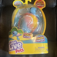 Little Live Pets Rip Swirl Lil' Turtle -Moves Like a Real Turtle - I Swim Walk