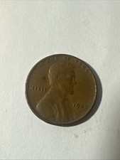 1942 Philadelphia Mint Lincoln Wheat Penny Cent No Mint Mark Circulated
