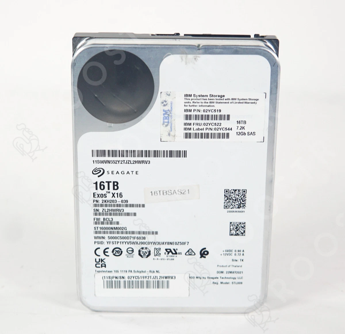 25+ SAS Internal Hard Disk Drives 16 TB Storage Capacity for sale