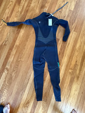 oneill wetsuit 4/3 NWT black womens 8 long sleeve long leg flair