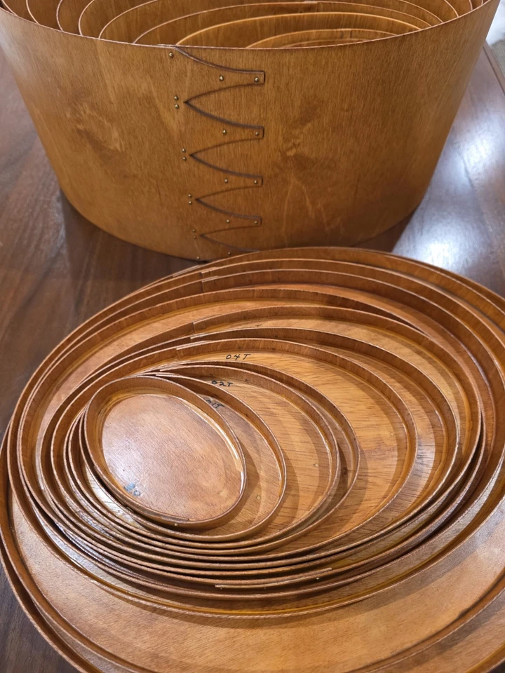 Juego apilable de 12 cajas agitadoras Quaker Woods Foto 3 de 3